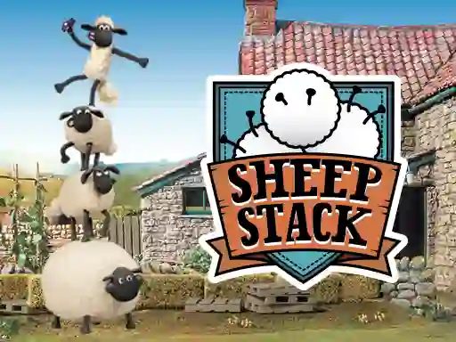 Spil Shaun The Sheep Sheep Stack online
