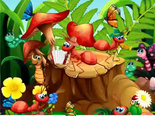 Spil Hidden Objects Insects online
