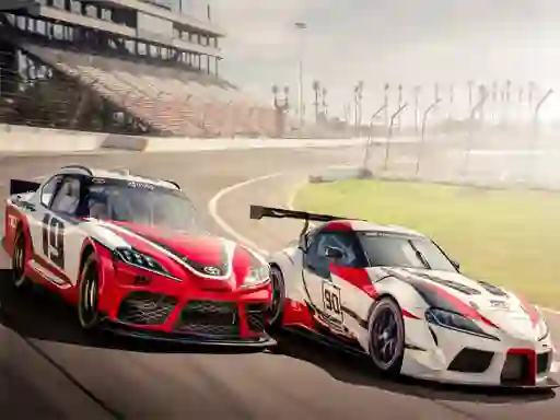 Spil Racing Cars Puzzle online