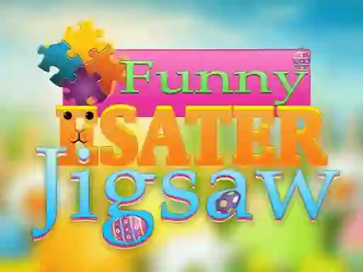 Spil Funny Easter Jigsaw online