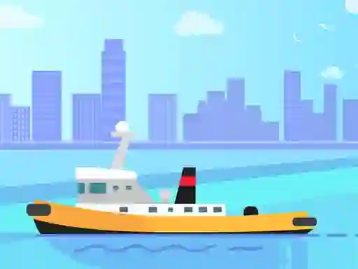 Spil Big Boats Coloring online