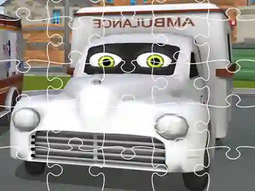 Spil Ambulance Trucks Jigsaw online