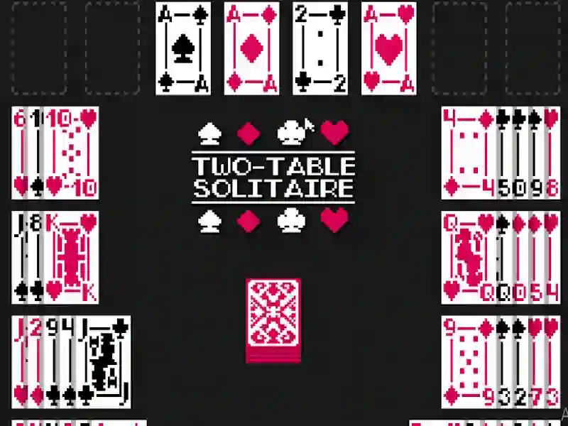 Spil Two-Table Solitaire online