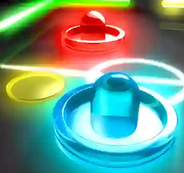 Spil Neon Hockey online
