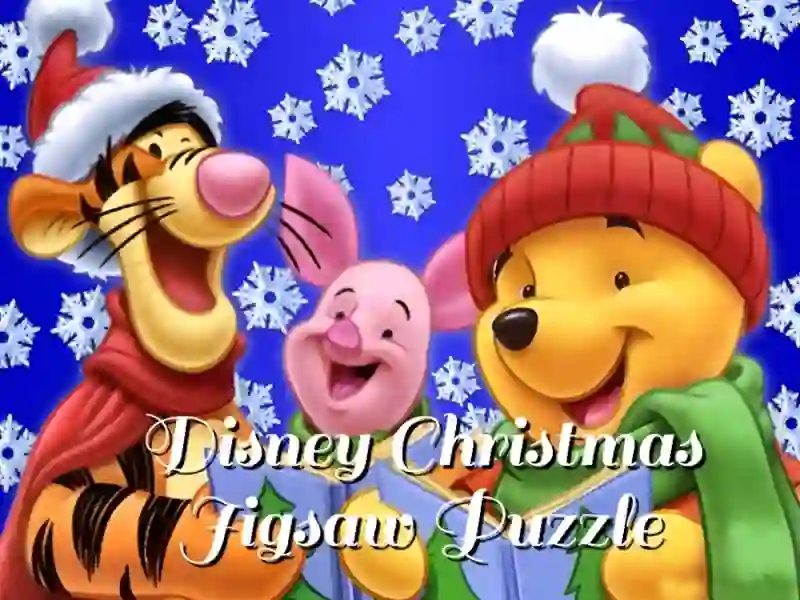 Spil Disney Christmas Jigsaw Puzzle online