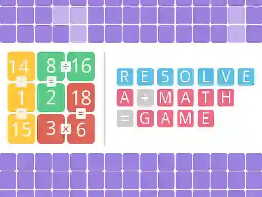 Spil Resolve a math game online