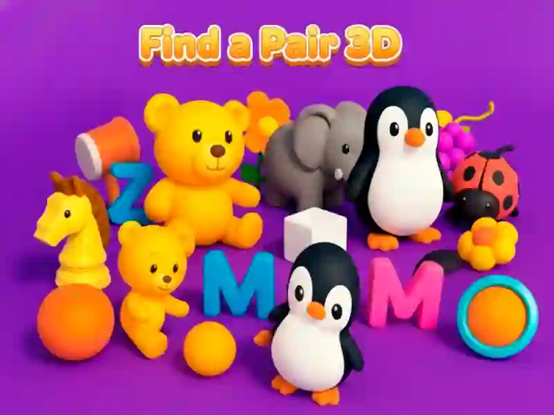 Spil Find a Pair 3D online