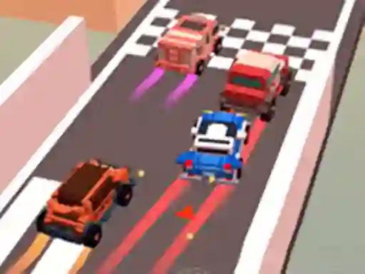 Spil Crazy Racing 2 Player online