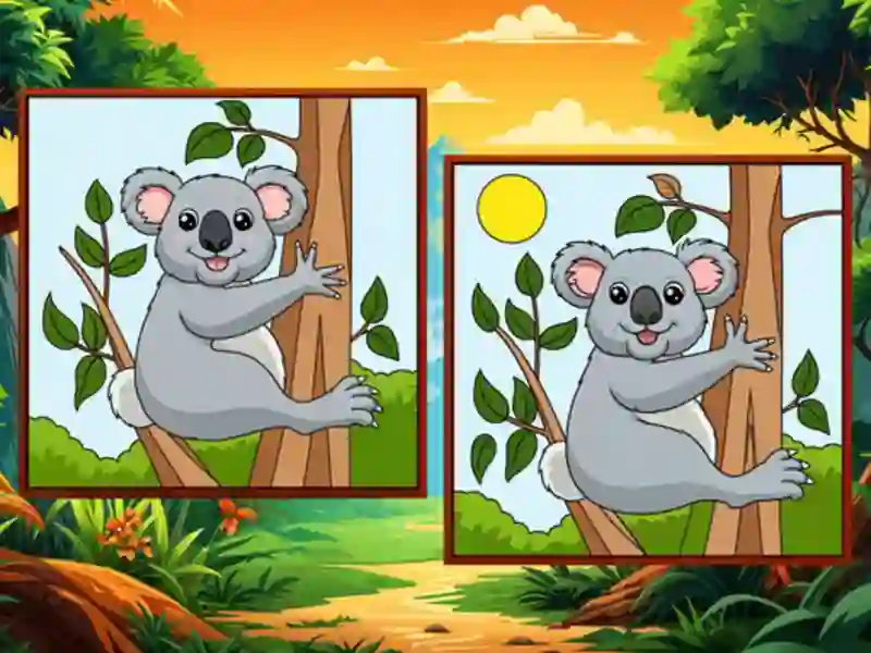 Spil Animal: Find The Differences online