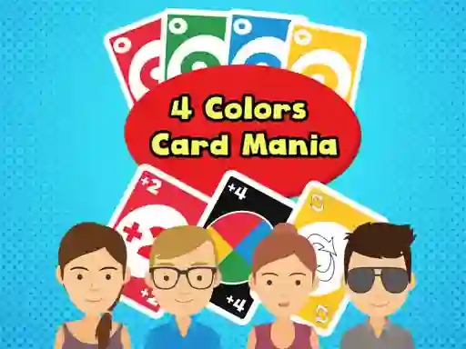Spil 4 Colors Card Mania online