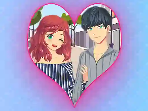 Spil Romantic Anime Couples Dress Up Game online