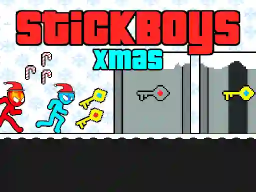 Spil StickBoys Xmas online
