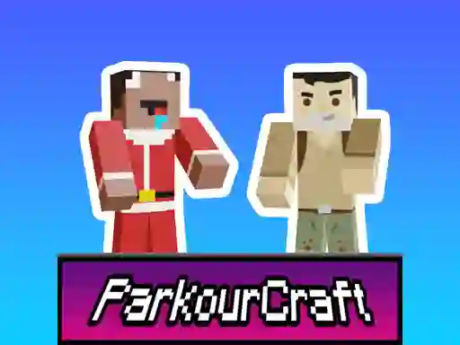 Spil Parkour Craft Noob Steve online