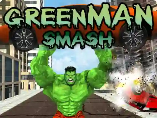 Spil Green Man Smash online