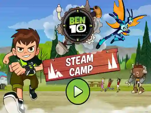 Spil Ben 10 Steam Camp online