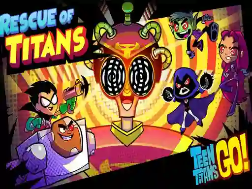 Spil Teen Titans Go Rescue of Titans online