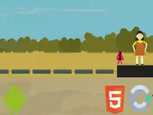 Spil Squid Glass Game 2D online