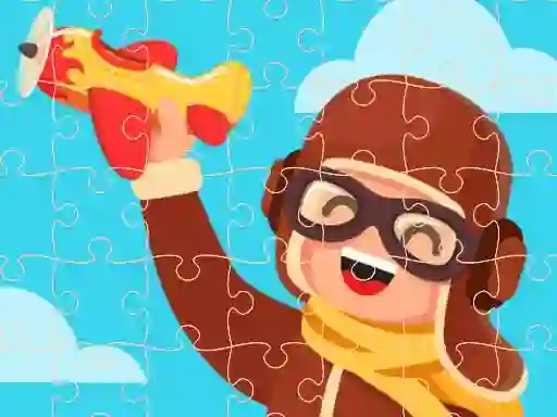 Spil Airplane Puzzles online