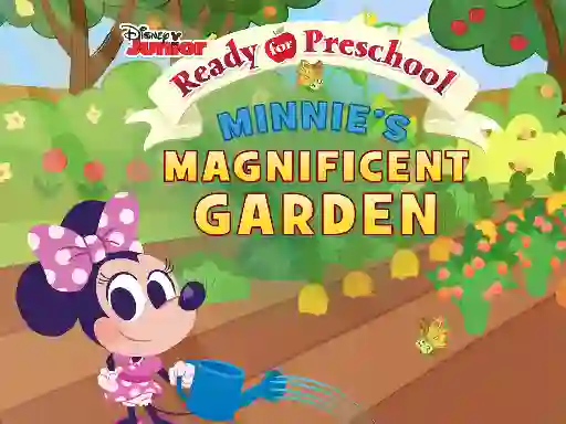 Spil Ready For Preschool Minnie's Magnificent Garden online