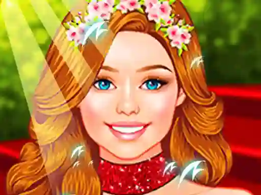 Spil Super Stars Dress-up For-Girls online