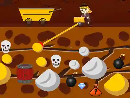 Spil Lady Gold Miner online