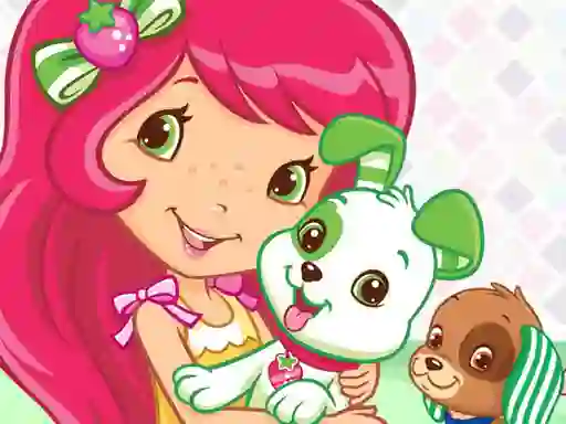 Spil Strawberry Shortcake Puppy Care online