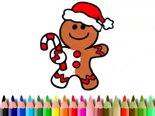 Spil Back To School: Christmas Cookies Coloring online
