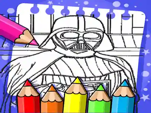Spil Darth Vader Coloring Book online