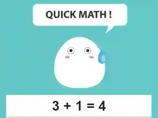 Spil Quick Math online