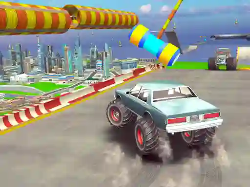 Spil Impossible Monster Truck Race online