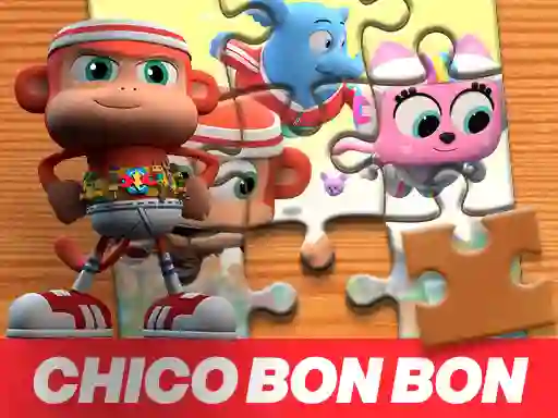 Spil Chico Bon Bon Jigsaw Puzzle online