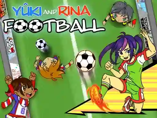 Spil Yuki and Rina Football online