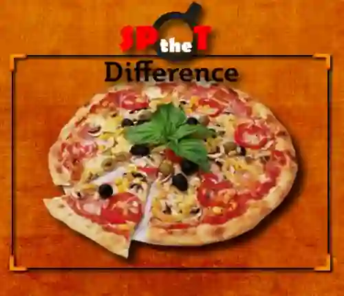 Spil Pizza Spot The Difference online