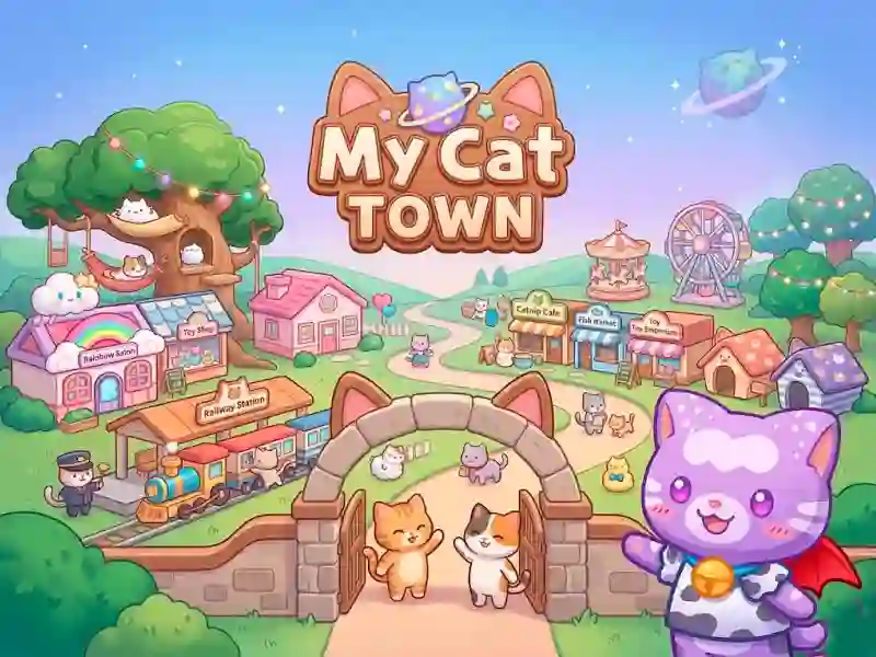 Spil My Cat Town online