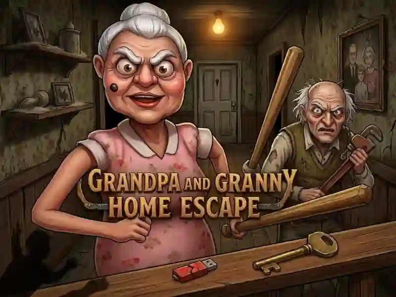 Spil Grandpa And Granny Home Escape online