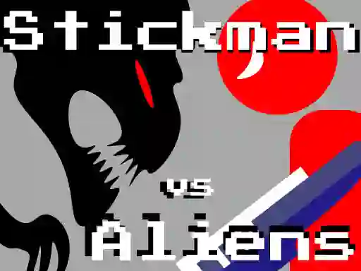 Spil Stickman vs Aliens online