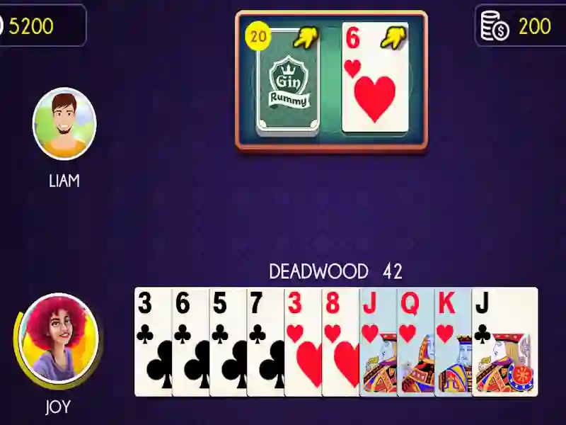 Spil Gin Rummy online