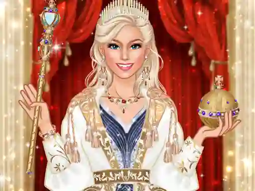 Spil Queen Fashion Salon Royal Dress Up online
