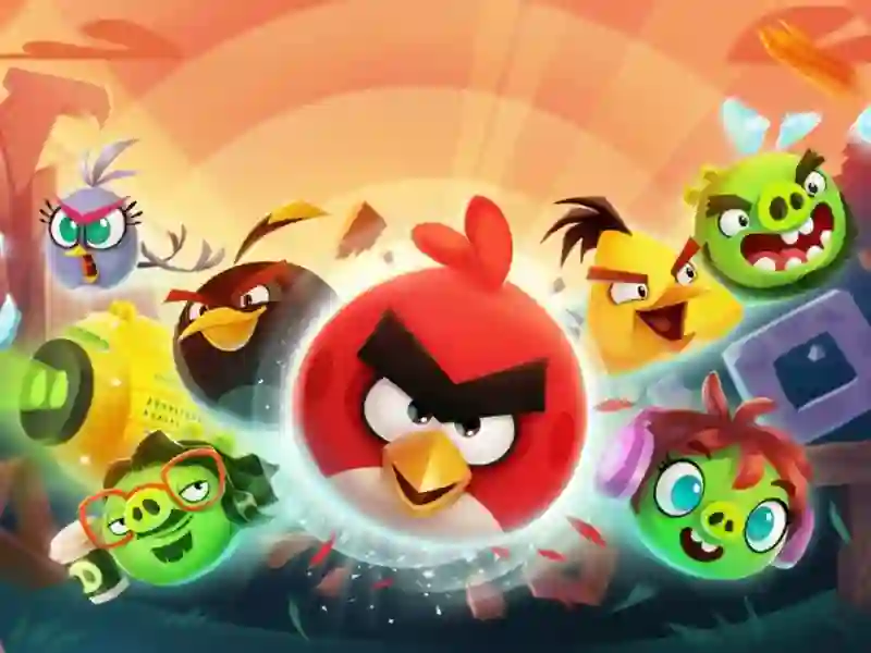 Spil Angry Birds Mad Jumps online