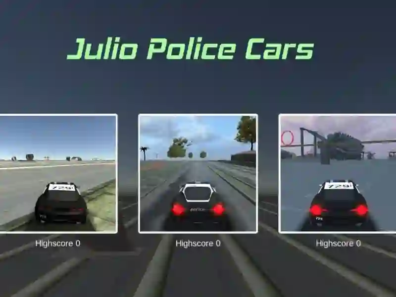 Spil Julio Police Cars online