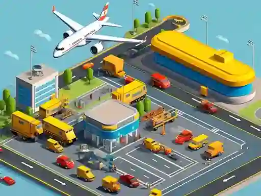 Spil Taxi Empire Airport Tycoon online