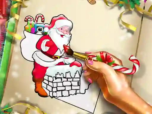 Spil Santa Christmas Coloring online