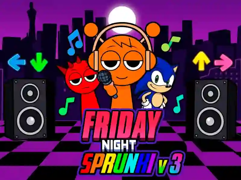 Spil Friday Night Sprunki v 3 online