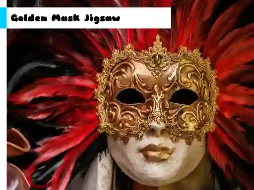 Spil Golden Mask Jigsaw online