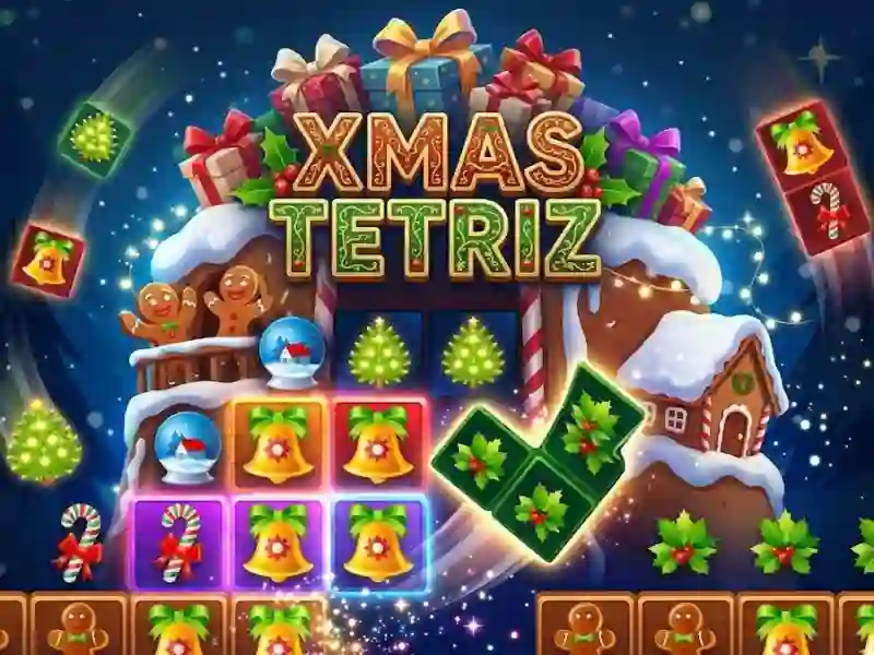 Spil Xmas Tetriz online
