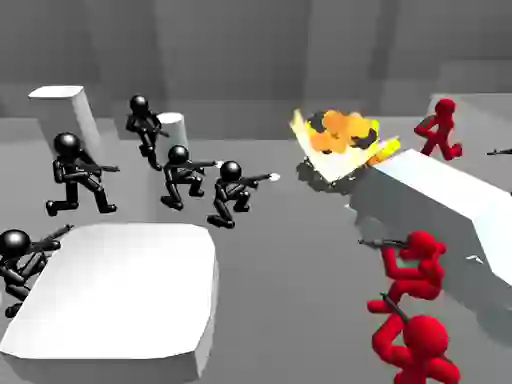 Spil Counter Stickman Battle Simulator online