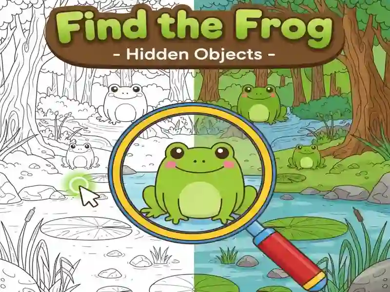 Spil Find the Frog Hidden Objects online