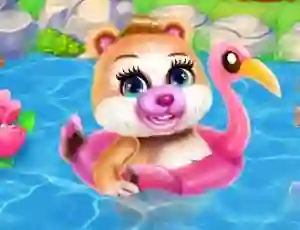 Spil Cute Bear Caring online