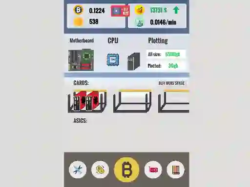 Spil Bitcoin Clicker online