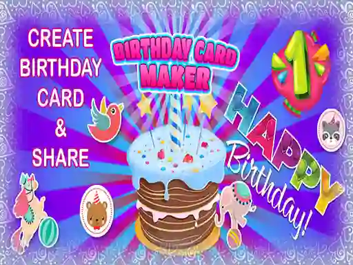 Spil Birthday Card Maker online